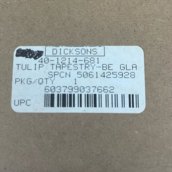 Beautiful Tulip Tapestry/Be Glad verse by Pamela Gladding -framed picture - Picture 9 of 14